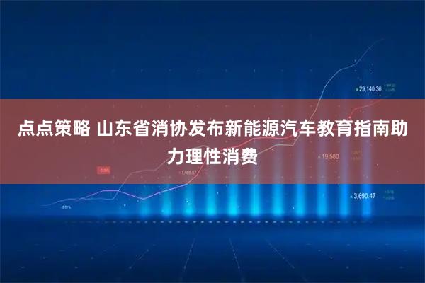 点点策略 山东省消协发布新能源汽车教育指南助力理性消费